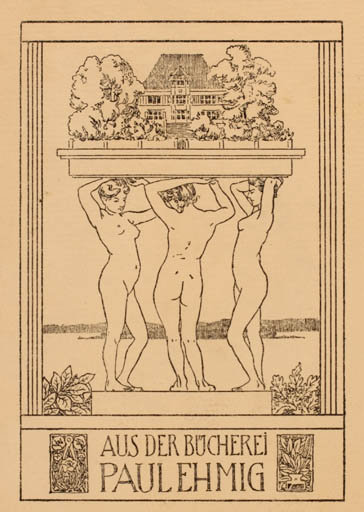 Exlibris by ? Unbekannt from Unknown for Paul Ehmig - 