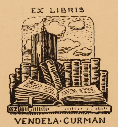 Exlibris by ? Unbekannt from Unknown for Vendela Curman - Book 