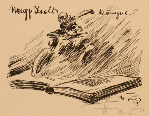 Exlibris by ? Unbekannt from Hungary for Zsolt Nagy - Book Technology 