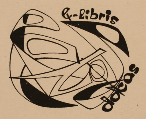 Exlibris by ? Unbekannt from Unknown for ? Dokas - Abstract 